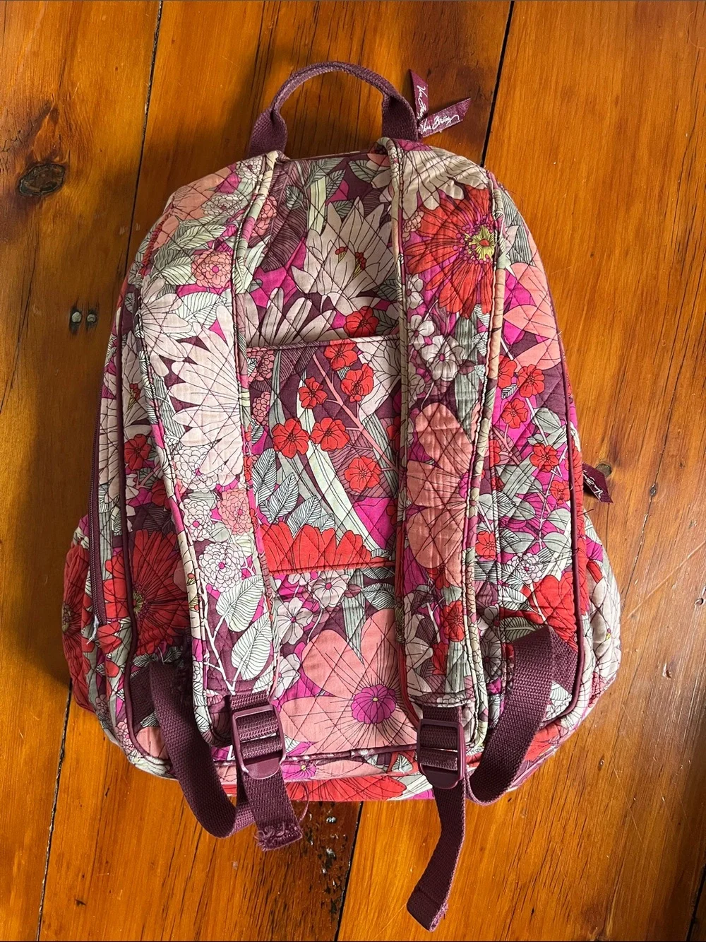Vera Bradley Autumn Floral Quilted Women's Backpack
